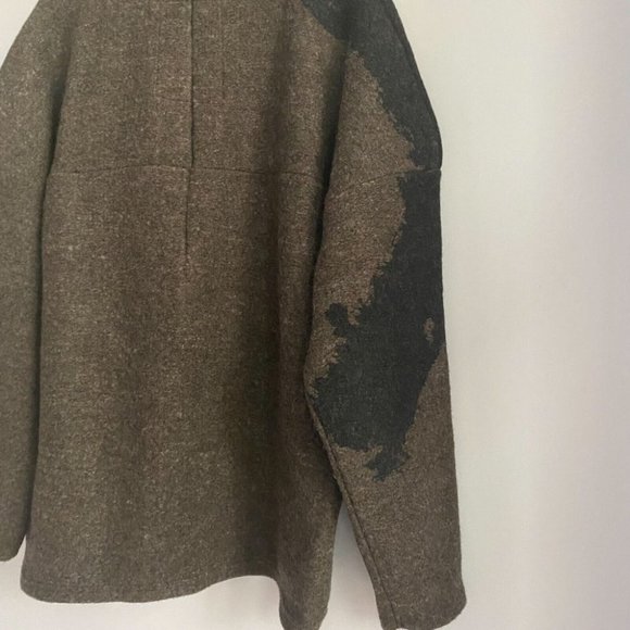 NWT Zara X Antoni Tapies Capsule Collection 1967 Art Inspired Pullover L - Picture 2 of 6